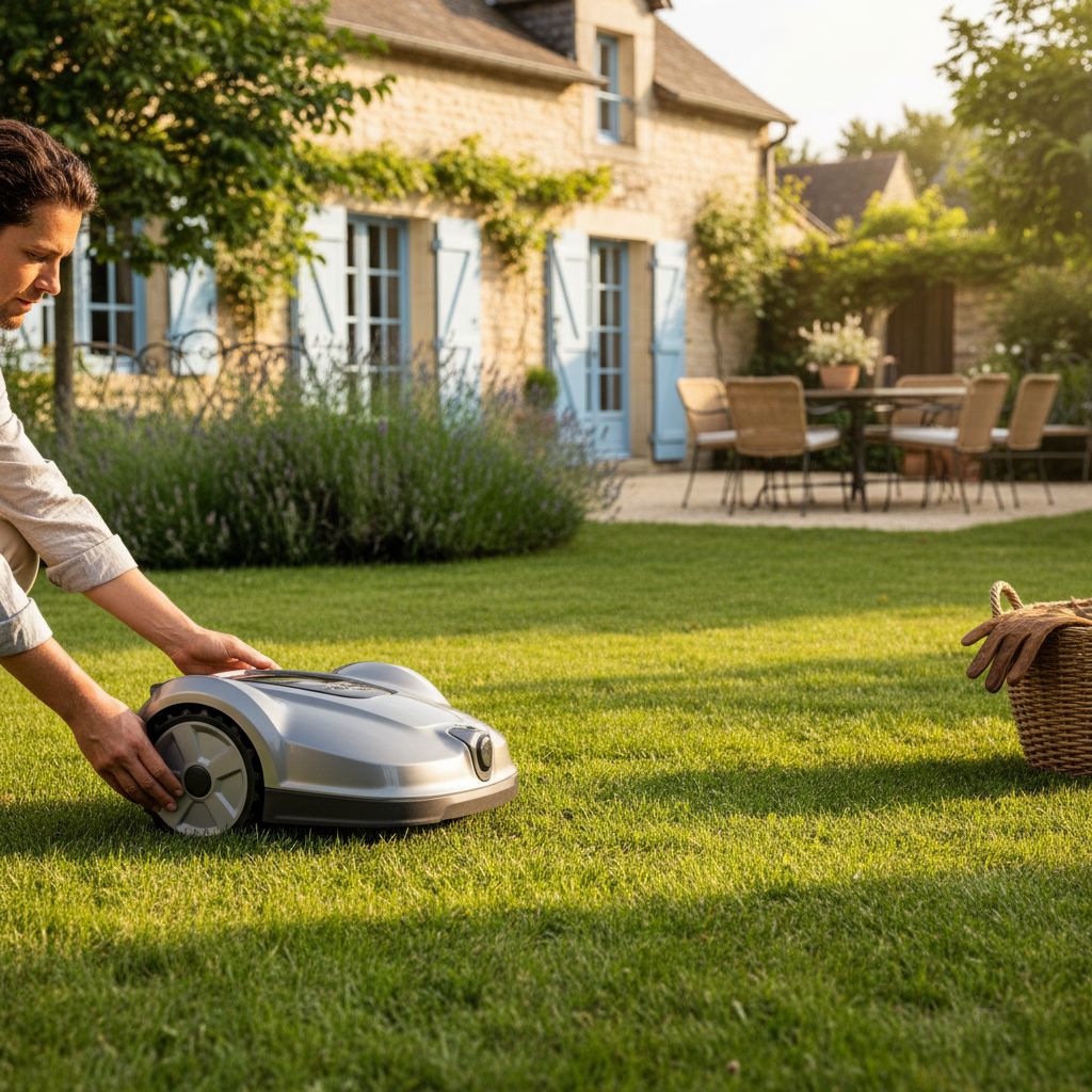 Robot tondeuse bordures : coupe au plus près, comment bien choisir
