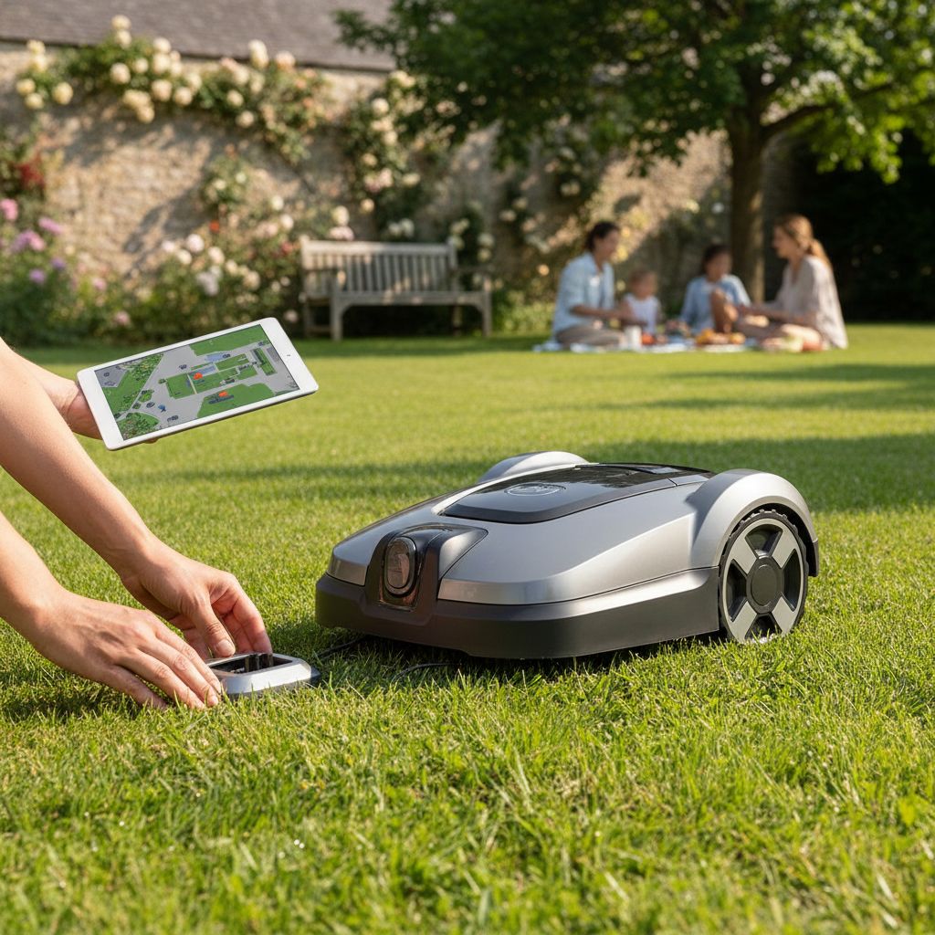 Robot tondeuse caméra ou RTK : quelle techno choisir en 2026